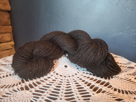 Licorice 3-Ply Sport Yarn