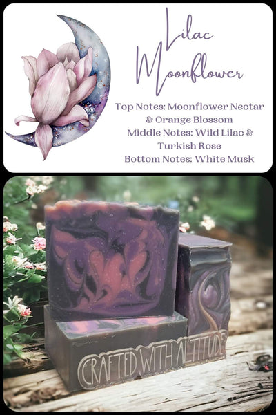 Lilac Moonflower Soap