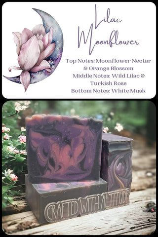 Lilac Moonflower Soap