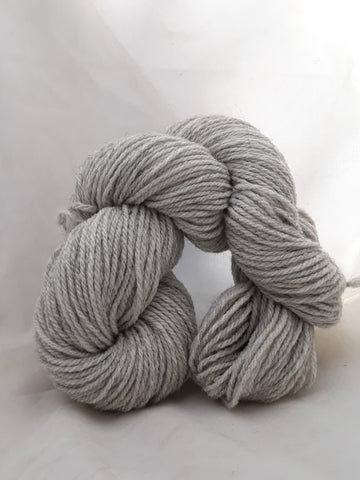 3 ply Sport Gray 75% Rambouillet. 25% Alpaca