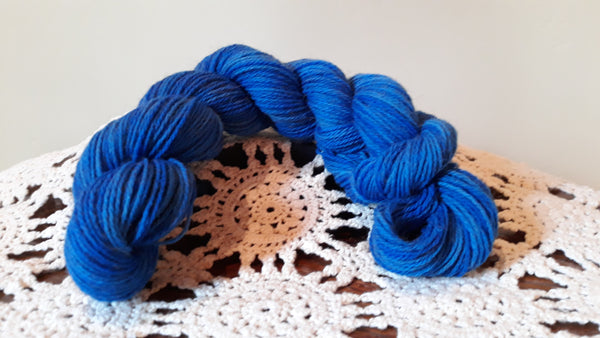 3-Ply Fingering Yarn Extreme Blue