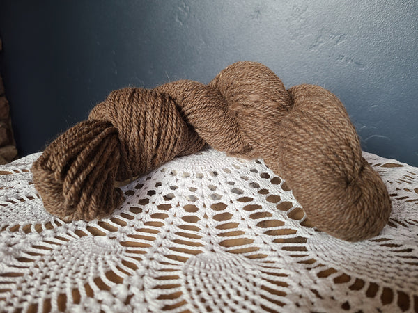 3-Ply Worsted Brown Yarn
