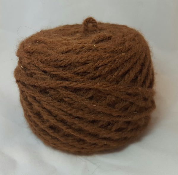 Brown, 3-ply bulky