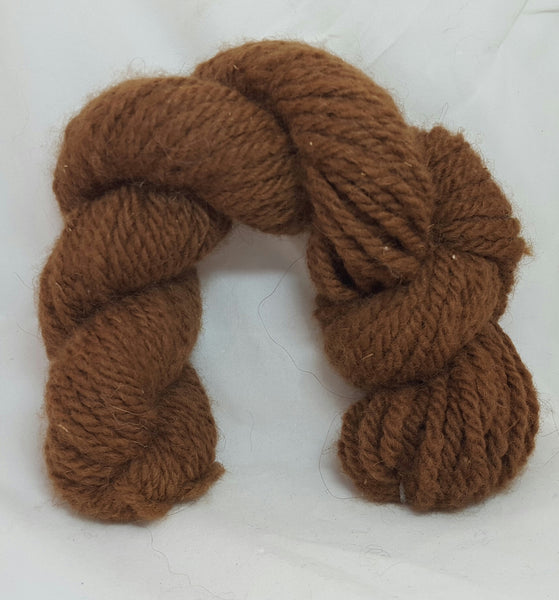 Brown 3-ply bulky