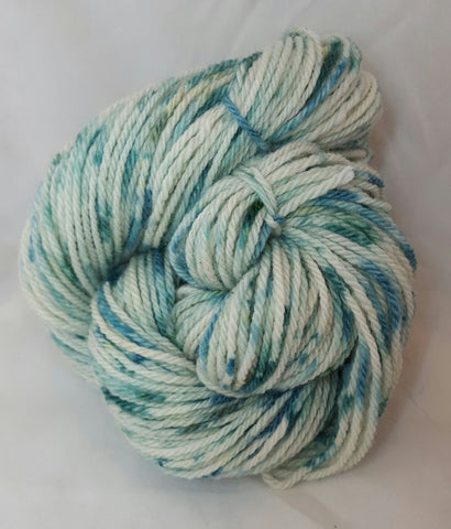 Blue Speckles, Clun forest, 3 ply
