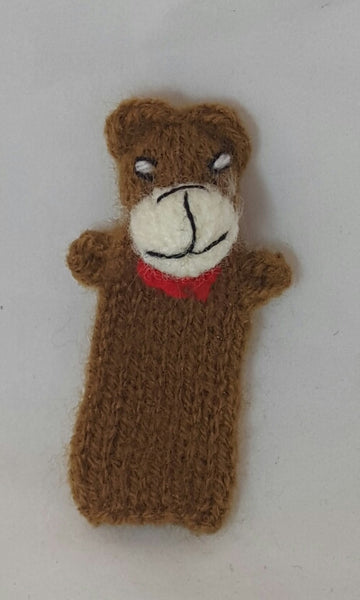 Finger Puppet - (Bear)