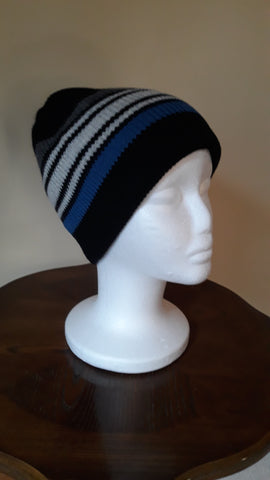 Striped Beanie Hat