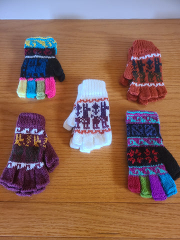 Children's Fingerless Gloves