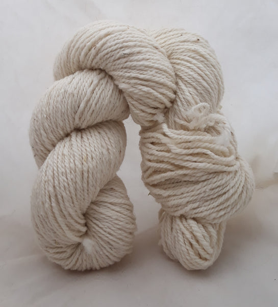 Cormo & Cotton 3ply White Yarn
