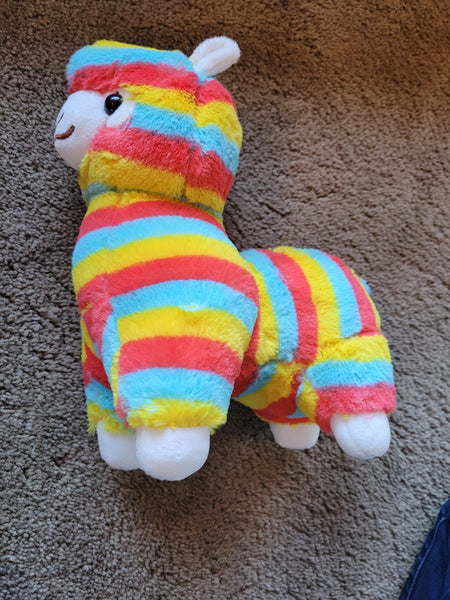 Alpaca Plush - Rainbow