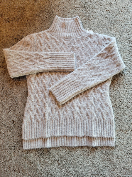 Lattice Cable Sweater