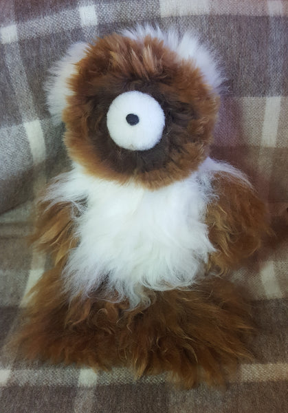 Alpaca Teddy Bear 13" - Multi-Colored