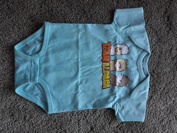 Team Alpaca baby onesie