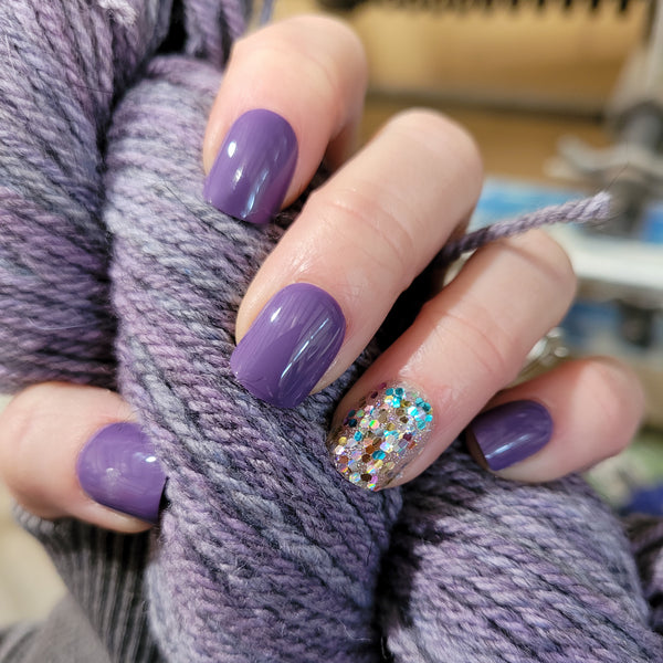 Yarn 3-Ply Worsted Variegated Lilac
